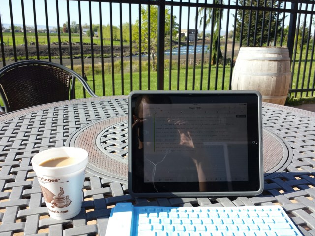 writing on an overnight